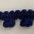 dark Blue  trim  3yards  fuzzy trim lots of yards 2 thumbnail