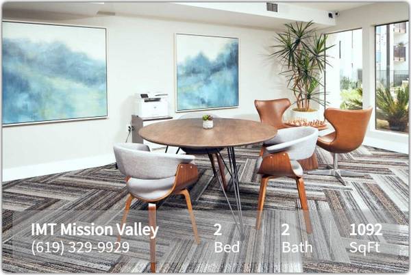 $3,080 / 2br - 1092ft2 - Convenient SDSU location! 2 bed, 2 bath available. Tour today! (San Diego)63775434445697122
