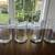 Four Glass Hurricane Pillar Candle Holder with Glass Stand Centerpiece 5 thumbnail