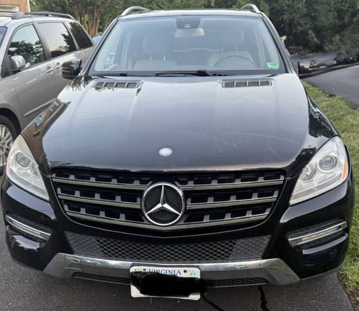2012 Mercedes Benz ML350 - $9,100 (Fairfax)636163457148171219