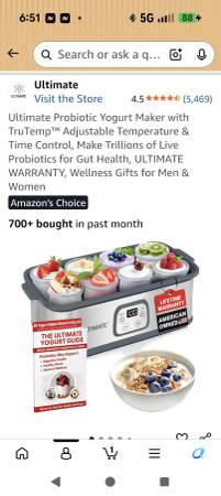 Yogurt Maker 1