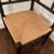 Vintage Bobbin Turned Rush Seat Corner Chair 7 thumbnail