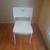 White Chair with Back 2 thumbnail