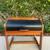 Mid Century Modern Tambour Side Table 12 thumbnail