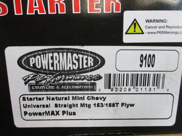 HIGH TORQUE MINI STARTER GM 1