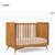 West Elm Mid Century Crib 2 thumbnail