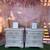 Glam style wooden queen bedroom set including bed and nighstands ! 4 thumbnail