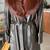 Full length brown leather wrap style with red fox collar coat 9 thumbnail