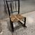 Antique primitive rush bottom rocking chair 1 thumbnail