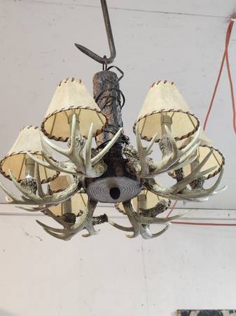 6 light chandelier 1