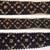Imported Italian Beaded Tassel Trim  - By the Foot! Taupe & Black. NE 22 thumbnail