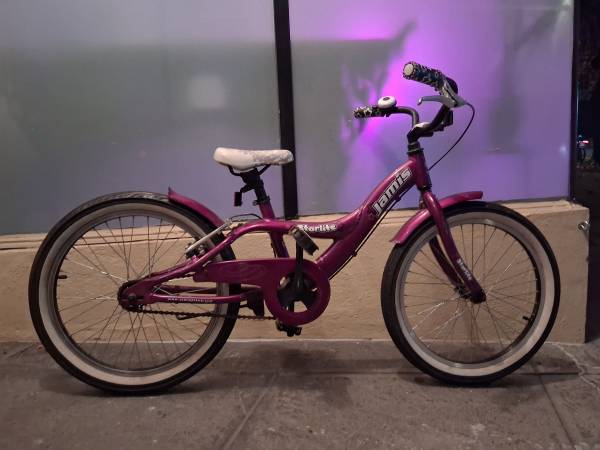 JAMIS 'StarLite' purple kids cruiser bike 1
