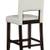 Two White Faux Leather 24-inch Counter Stools 4 thumbnail