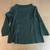 COS Forest Green Folded-Collar Draped Blouse/Tunic-Size 2 6 thumbnail