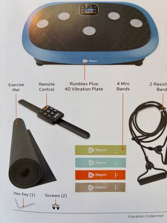 Lifepro Rumblex Plus Vibration Plate Exercise Machine 1