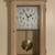 Howard Miller Sandringham Windup Chiming Pendulum Wall Clock oak wood 1 thumbnail