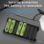110v Wall Outlet 8-Slot 18650 Lithium Li-Ion 2Amps Battery Charger 2 thumbnail