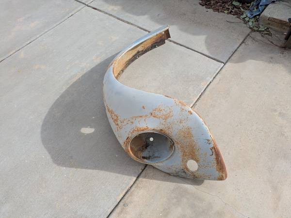 67 vw bug drivers side fender 1
