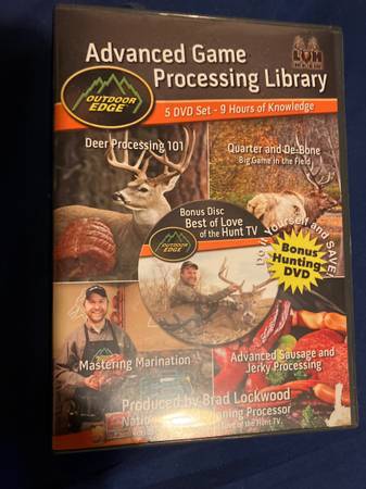 Wild Game Butchering DVD’s 1