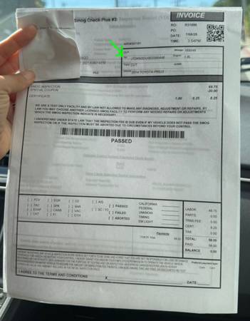 TOYOTA PRIUS SILVER 2014 🚘 CLEAN TITLE - $7,980 (Milpitas)63438934773763122