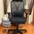Tempur-Pedic Mesh Back Fabric Computer and Desk Chair, Black 2 thumbnail