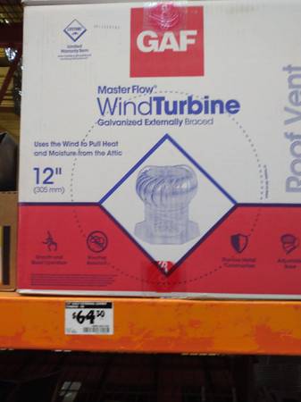 Attic Vent 12" Turbine 1