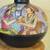 Beautiful colorfully hand painted 16" tall brass pitcher pot vessel 9 thumbnail