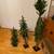2' 3' 4' Natural Alpine Artificial Christmas Tree Set, Unlit - Christm 2 thumbnail