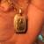 25 inch Long 18K yellow Gold Necklace with with Virgin Mary Pendant 6 thumbnail