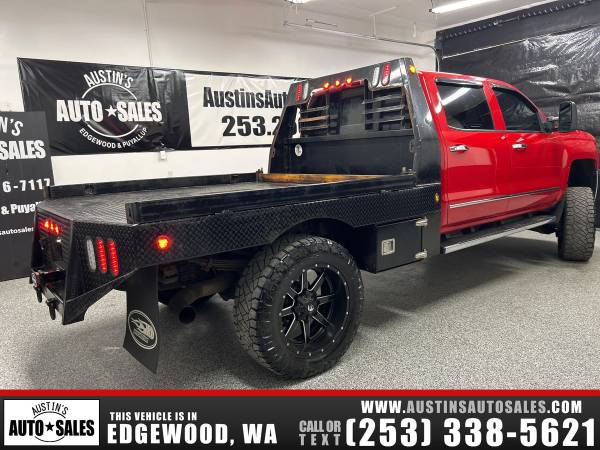 Chevrolet Silverado 3500HD LTZ Crew Cab elevado 2015 - $30.951 (Edgewood, WA)63442113004547124