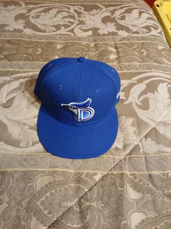 New Era 59 FIFTY Blue Dunedin Blue Jays Hat 7 1/2 - MINOR LEAGUE 1