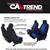 Front Buckets Seats CalTrend DuraPlus Covers 2008-2022 Toyota Sequoia 2 thumbnail