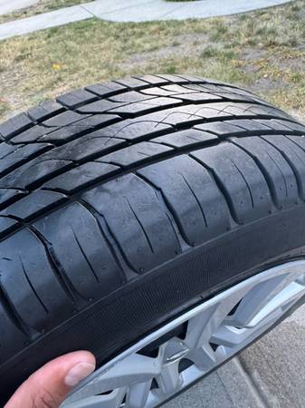 16” rims amd tires - $120 (West Warwick)62970102059523121