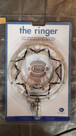 Blue Ringer Universal Shockmount for Snow Ball USB Microphone NEW 1