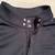 ADIDAS GOLF Men's Large Black Track Jacket, Full Hidden Zipper, Snaps 4 thumbnail