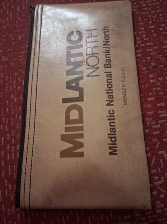 Money bag from Mid-Atlantic Bank from the '60s or '70s 1