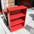 Red bookcase solid wood can deliver 1 thumbnail