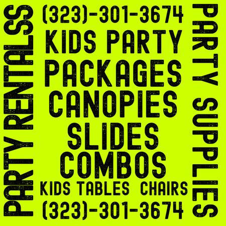 sunday bounce houses we are open  trex slide dry slide toddler tables 1