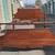 Beautiful Vintage Solid Mahogany Full Size Bed Frame 5 thumbnail