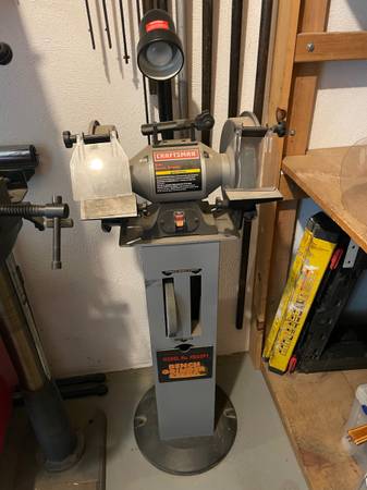 8” Bench Grinder w/ stand 1