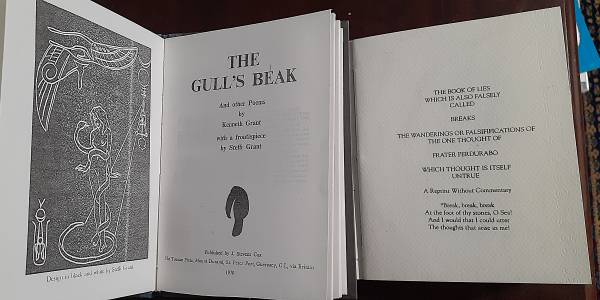Crowley and Grant - 2 Books - Scarce Editions - Thelema 1