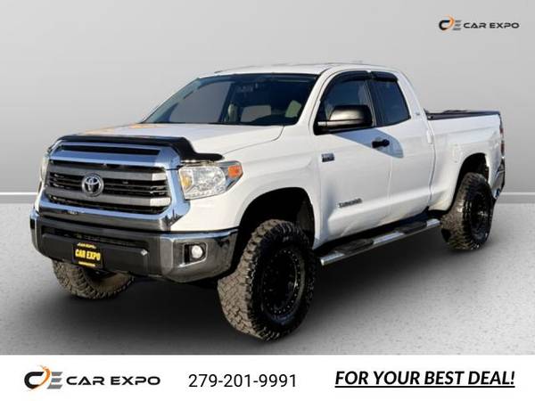 2014 Toyota Tundra Double Cab SR Pickup 4D 6 1/2 ft pickup Super White - $16,771 (CALL 279-201-9991 FOR AVAILABILITY)63616894268033120
