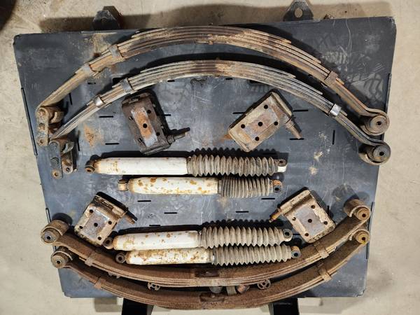 Jeep CJ 4.5" LIFT RUBICON EXPRESS leaf springs CJ5 CJ7 CJ8 1