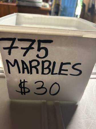 Clear Marbles 1