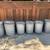 Vintage 30 - 45 Gallon Trash Cans Steel Galvanized with Lid 1950’s 60 1 thumbnail