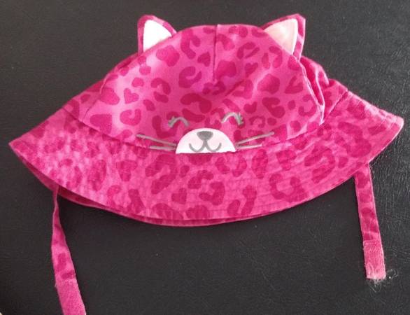 Baby girl's Kitty SUN HAT by Jumping Beans - Size 6-18 months 1