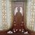 Antique velvet slippers chair pair 9 thumbnail