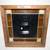 Vintage Hargas Art Stained Glass Wood Framed Quartz Wall Hanging Clock 6 thumbnail