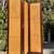 Modern Boho Chic Mid Century Cane Wood Room Divider Screen Partition 3 thumbnail