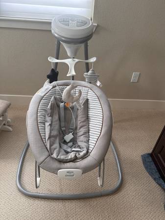Graco® DuetConnect® Deluxe Baby Swing 1